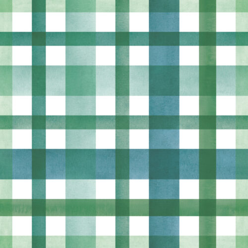 Lucky Day Watercolor Plaid