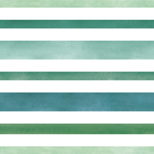 Lucky Day Watercolor Stripes