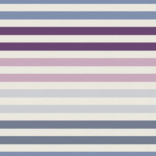Vintage Summer Hydrangea Periwinkle Stripes with Texture
