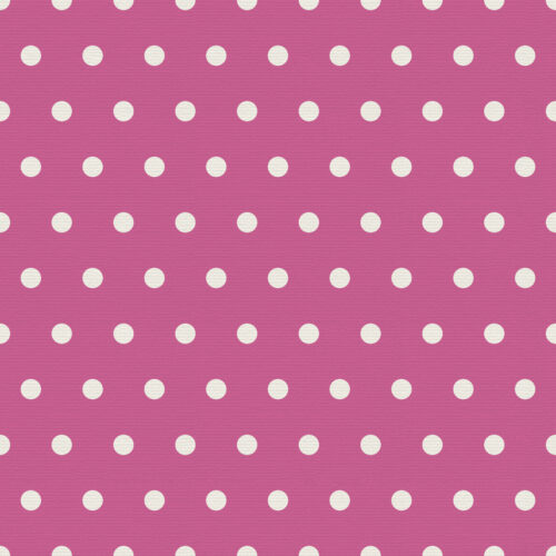 Vintage Summer Hydrangea Pink Polka Dot with Texture