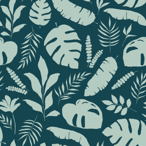 Foliage Colorblock Blue