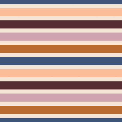 WhimsicalWinter Stripes Multicolor