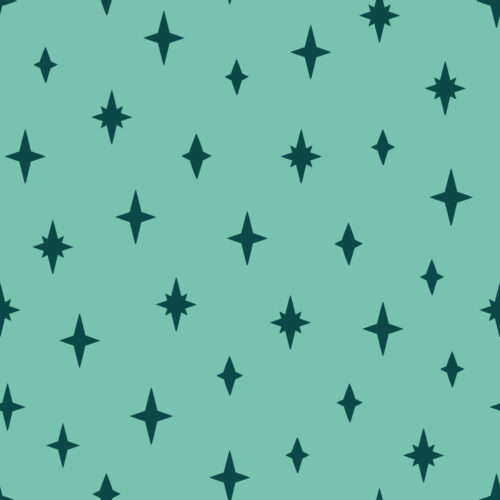 WhimsicalWinter Sparkles LightTeal