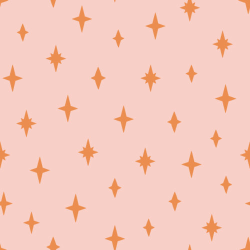 WhimsicalWinter Sparkles PinkOrange