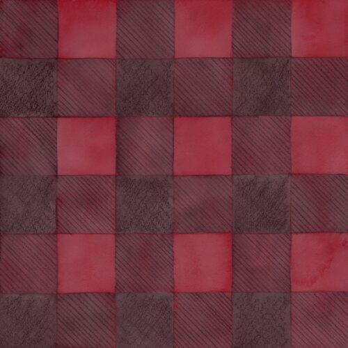 Watercolor Buffalo Plaid