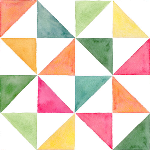 Geometric Summer Triangles