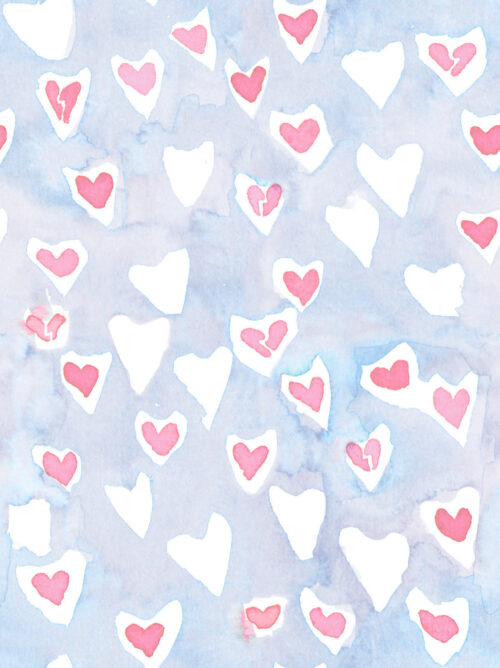 Heartbreaker - Broken Hearts Pale Purple