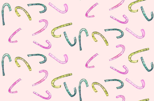 Vintage Cheer - Candycane Pink