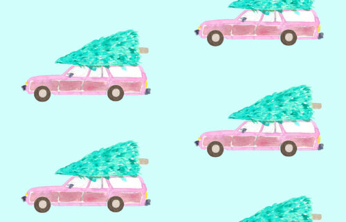 Vintage Cheer - Christmas Vacation Frozen