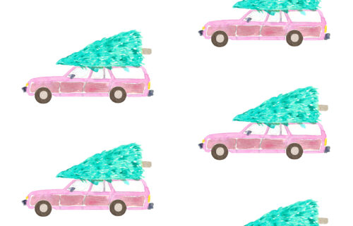 Vintage Cheer - Christmas Vacation Snow