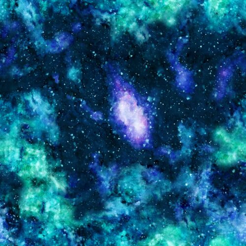 Blue Green Andromeda