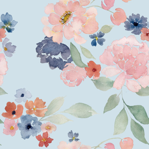 In Full Bloom Blue