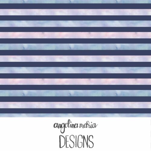 Mermaid Stripe Navy