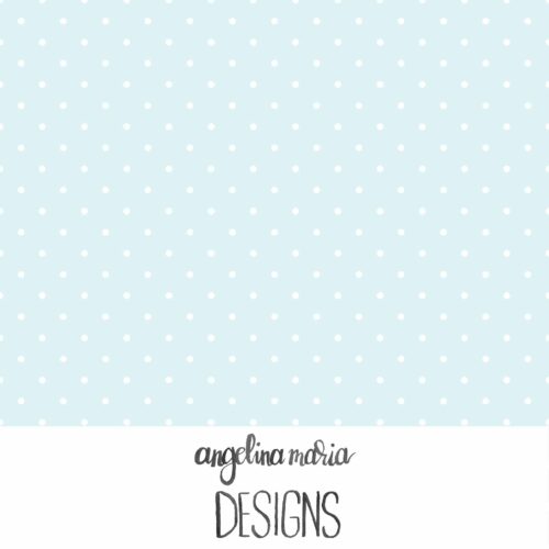 Seafoam Polka Dot