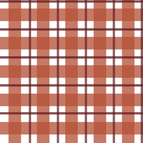 Orange Plaid