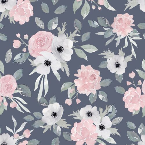 Springtime Floral on Slate