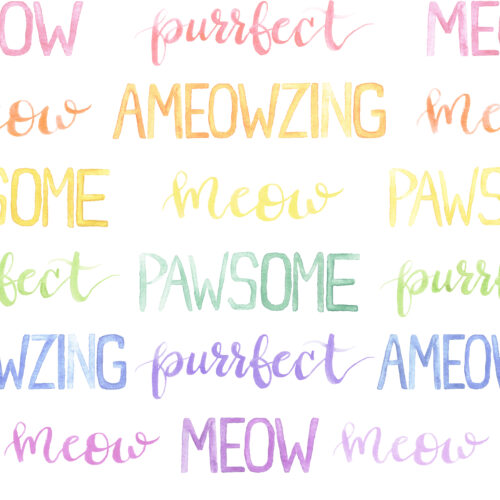 Whiskers and Blooms Script