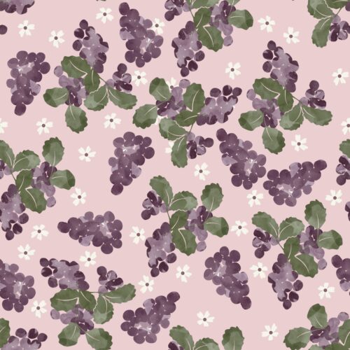 Pink Grape Blossoms