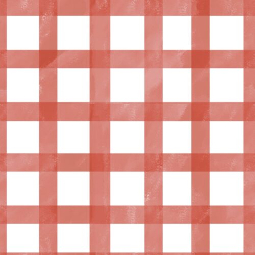red gingham