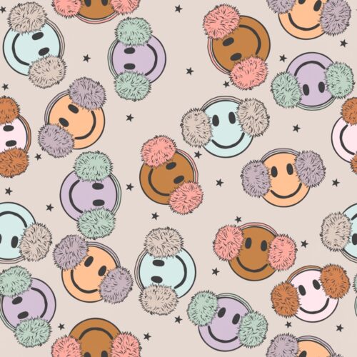 Pastel Smile Faces