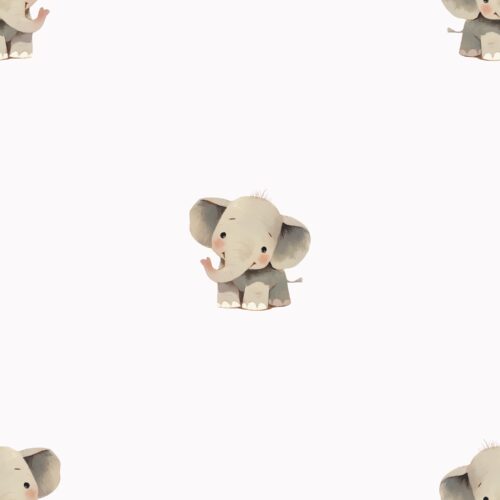 Vanya Minimalist Designs - Baby Elephant