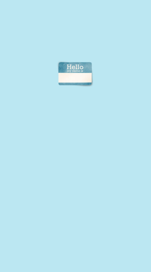 Krystal Winn - Back2school Hello Panel Blue