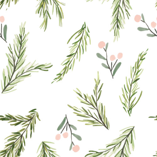 Indy Bloom Designs - Blush Berry Pine 6x6