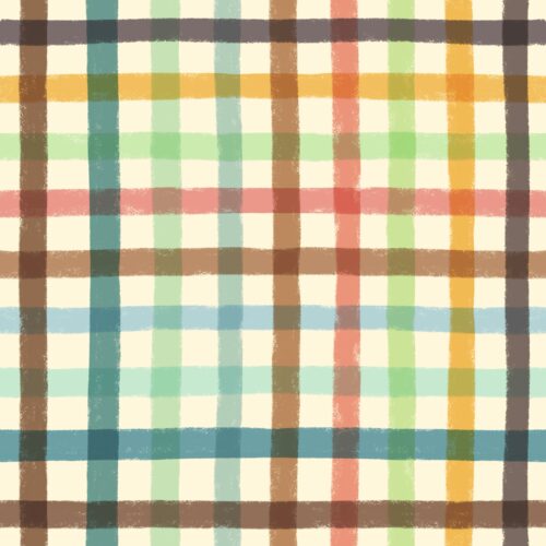 Lindsay Anne - Boardwalk Fade Plaid Lt Yellow Multi
