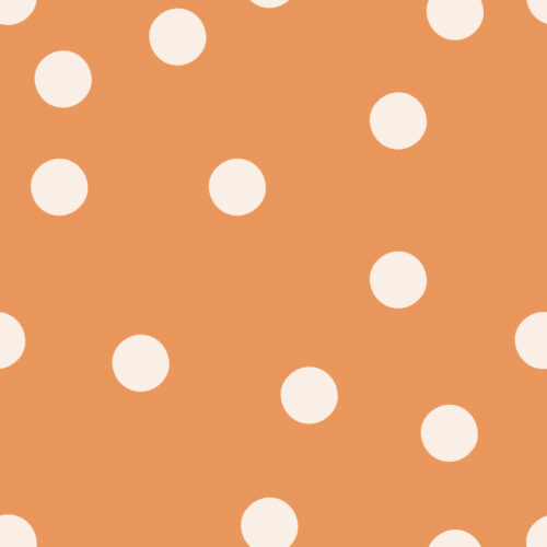 Indy Bloom Designs - Boho Polka In Coral 01 4x4