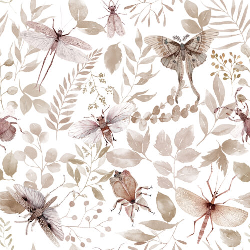 Hip Kid Design - Botanical Butterflies and Insects