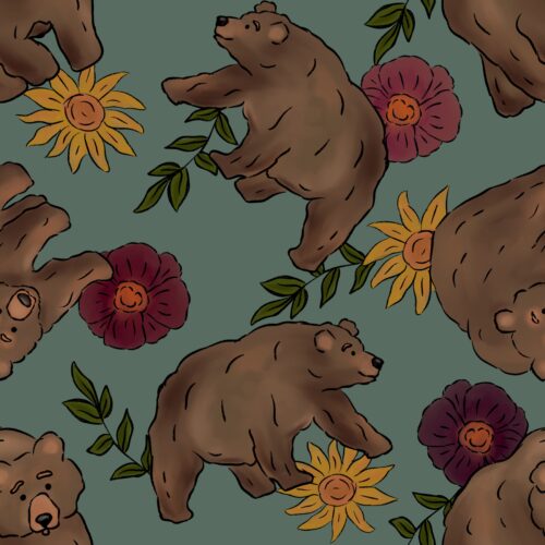 Walk in the Woods - Brownbearfloral