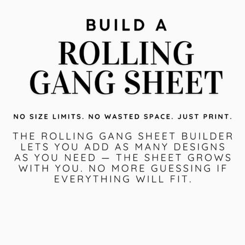 Rolling Gang Sheet Builder