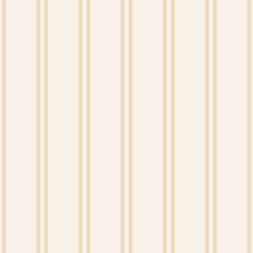 Butterfly Garden Stripe Muted cream light tan