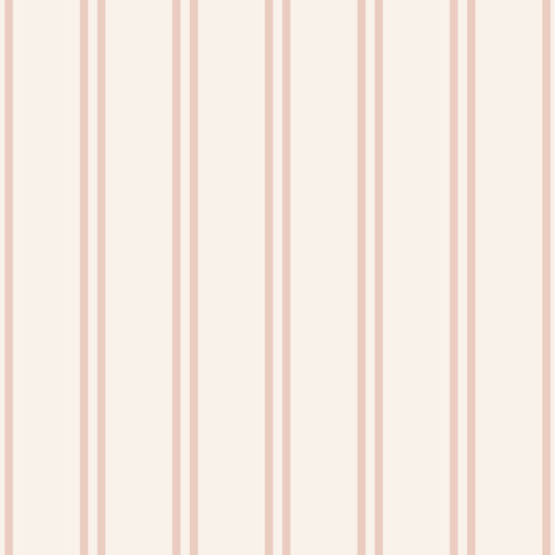 Butterfly Garden Stripe Muted cream mauve