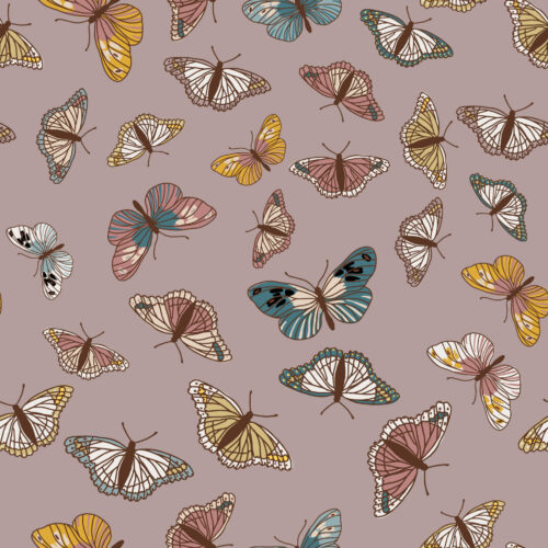 Juniper Row - Butterfly In Dusty Purple