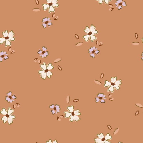 Rust Dainty Floral