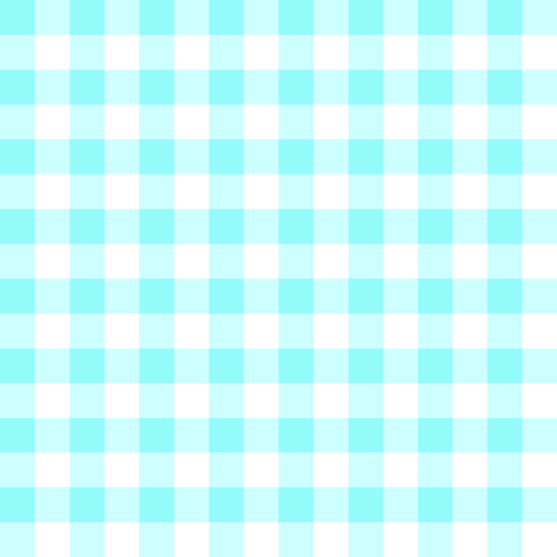 Aqua Gingham