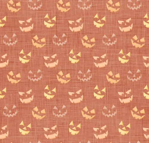 Krystal Winn - Candy Corn Harvest Faces Dark Orange