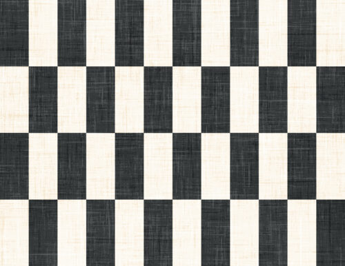 Krystal Winn - Candy Corn Harvest Long Check Black