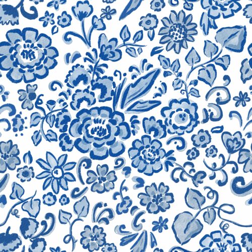 Lindsay Anne - Chinoiserie Floral Blue China