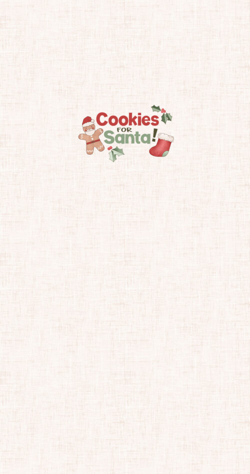 Krystal Winn - Christmas Cookie Panel Cookies For Santa