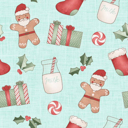 Krystal Winn - Christmas Cookie Santa Sky
