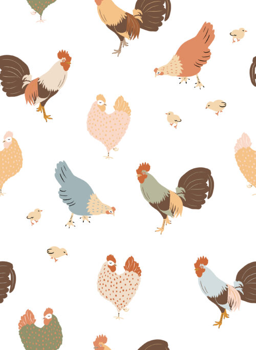 Indy Bloom Designs - Cluck Cluck 12x8.7