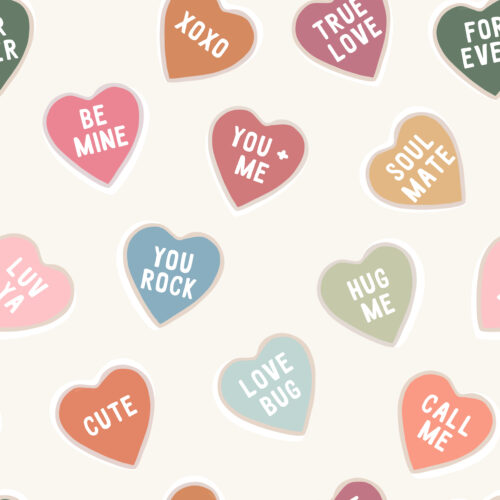 Hip Kid Design - Conversation Candy Hearts