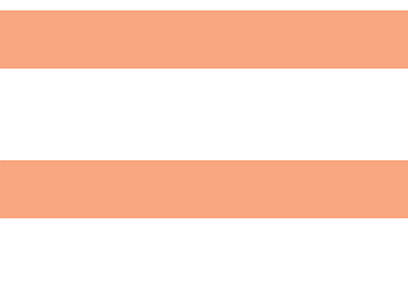Indy Bloom Designs - Coral Stripe 1x 1.36
