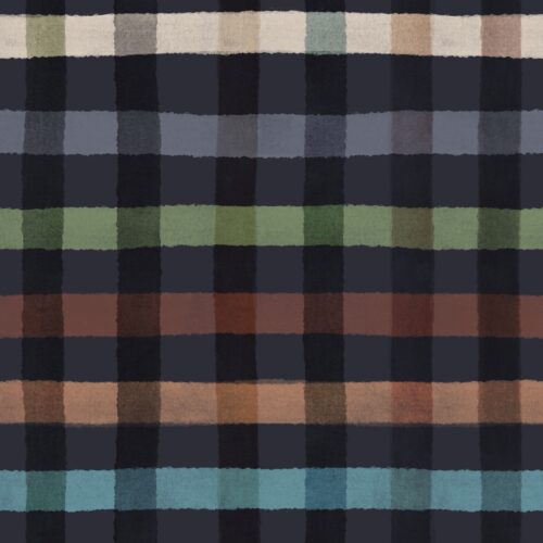Cozy Plaid Navy