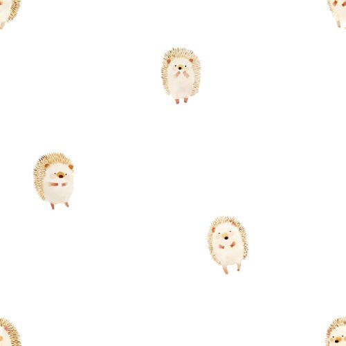 Vanya Minimalist Designs - Cute Hedgehogs 01