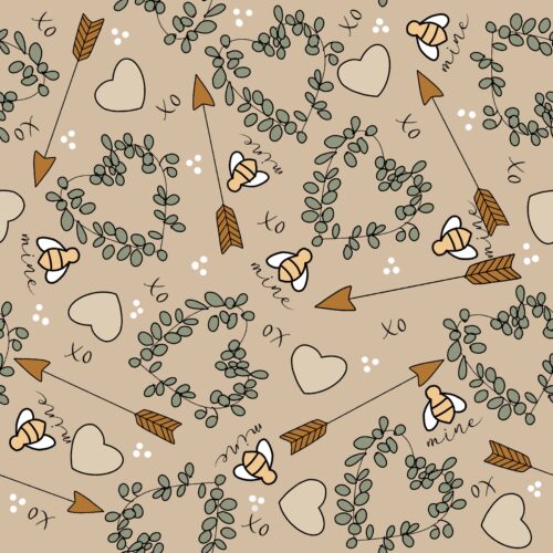 Leaf Arrow Doodles