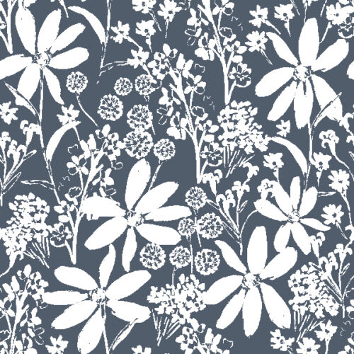Indy Bloom Designs - Daisy Lace In Navy 2x2