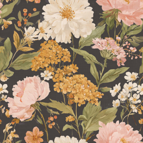 Dark-Blush-Floral 12×12